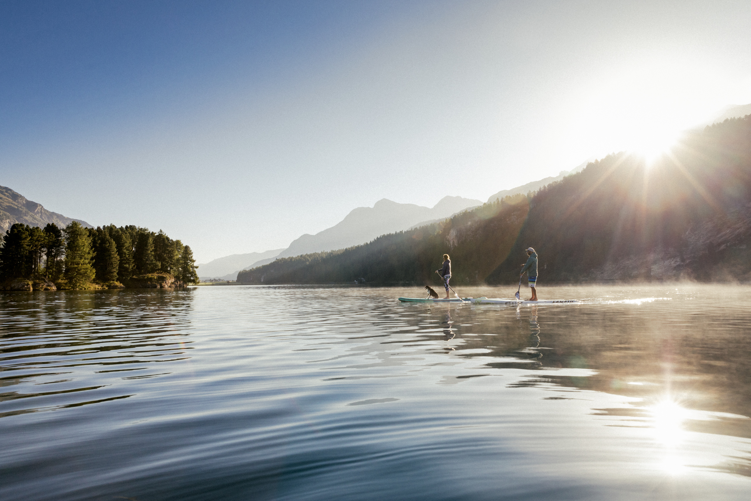 Silvaplana, Stand Up Paddles; Silvaplana, Stand Up Paddles; Switzerland Summer_High Res_56407.jpg