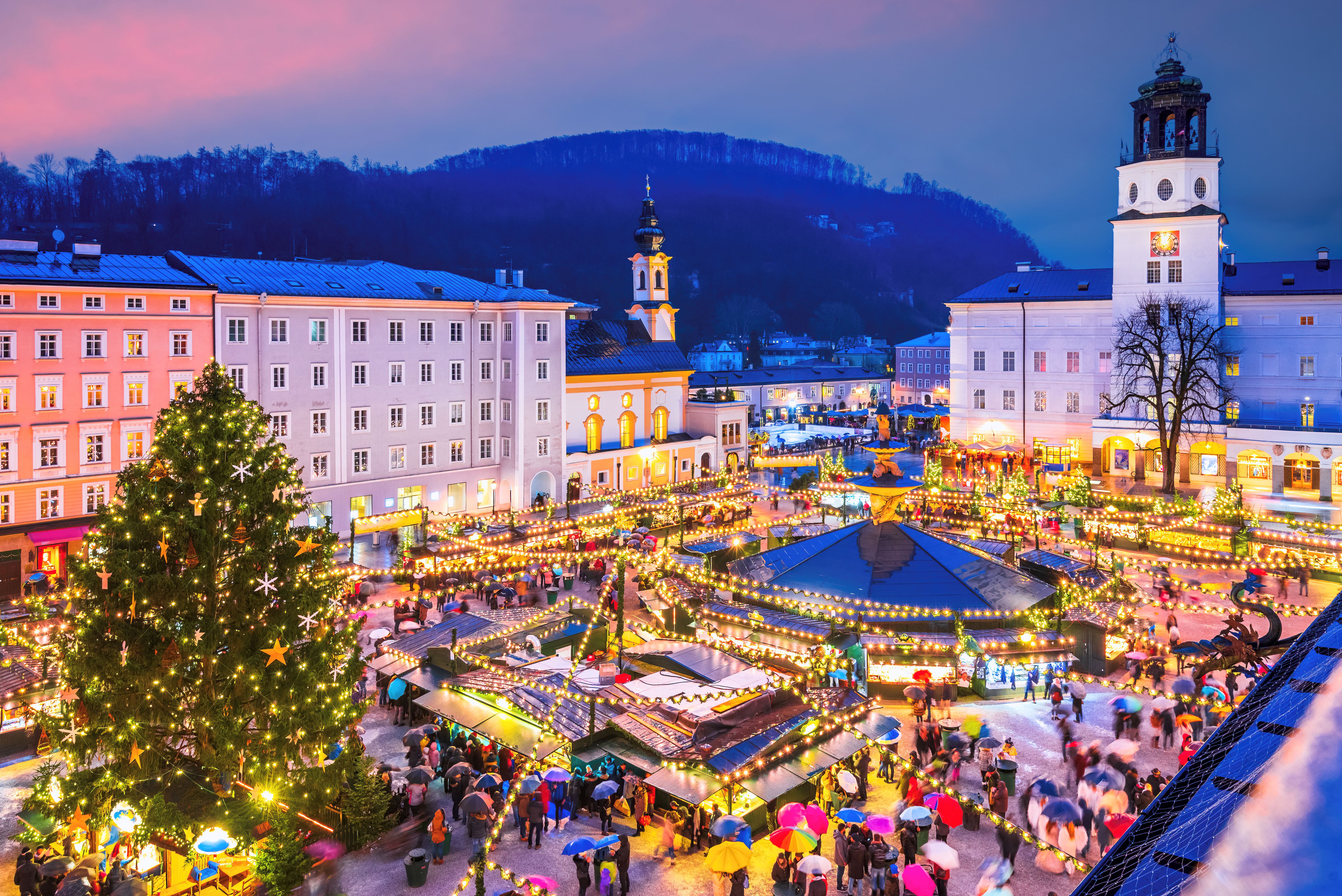 Christmas market in Salzburg