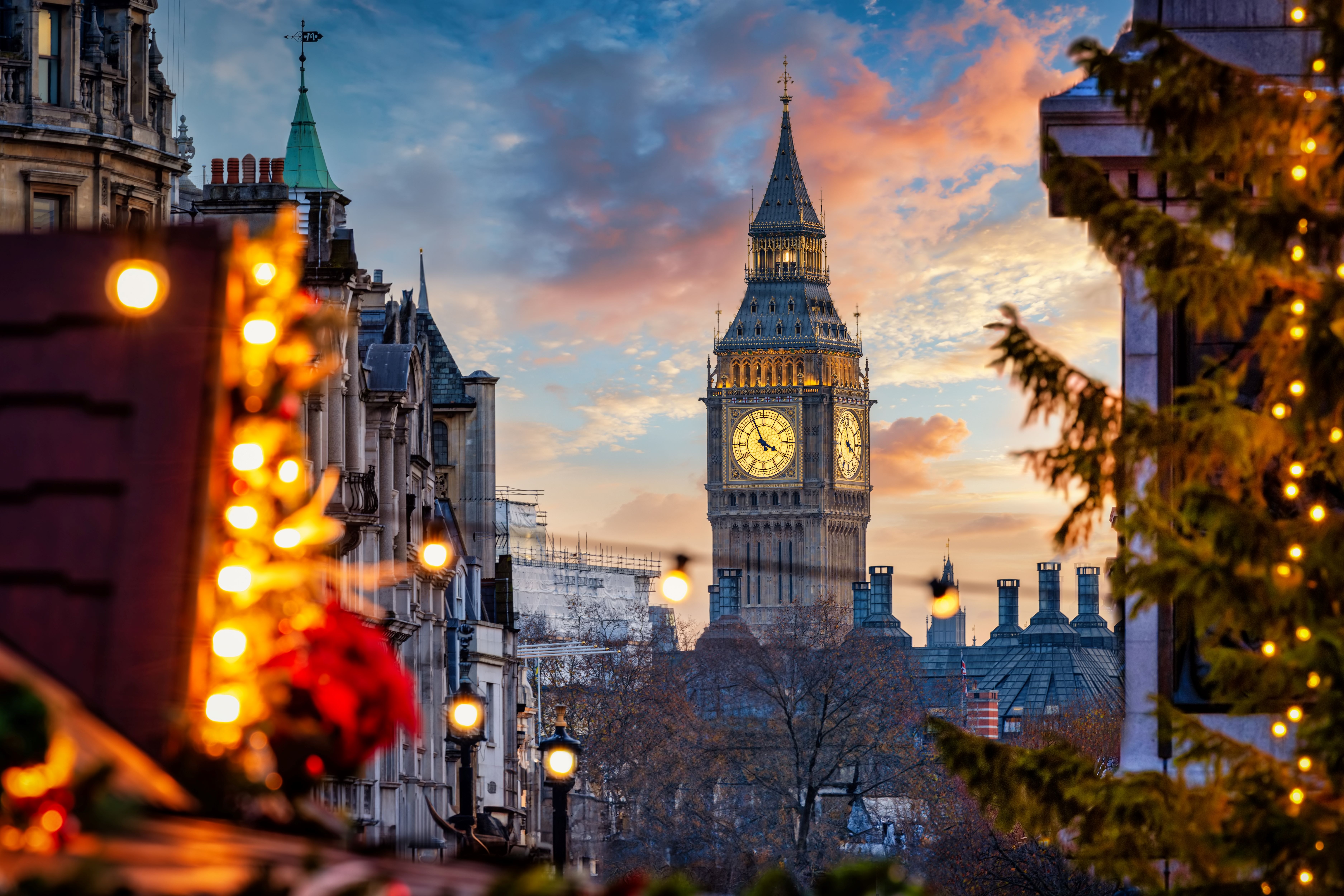 Christmas market in London