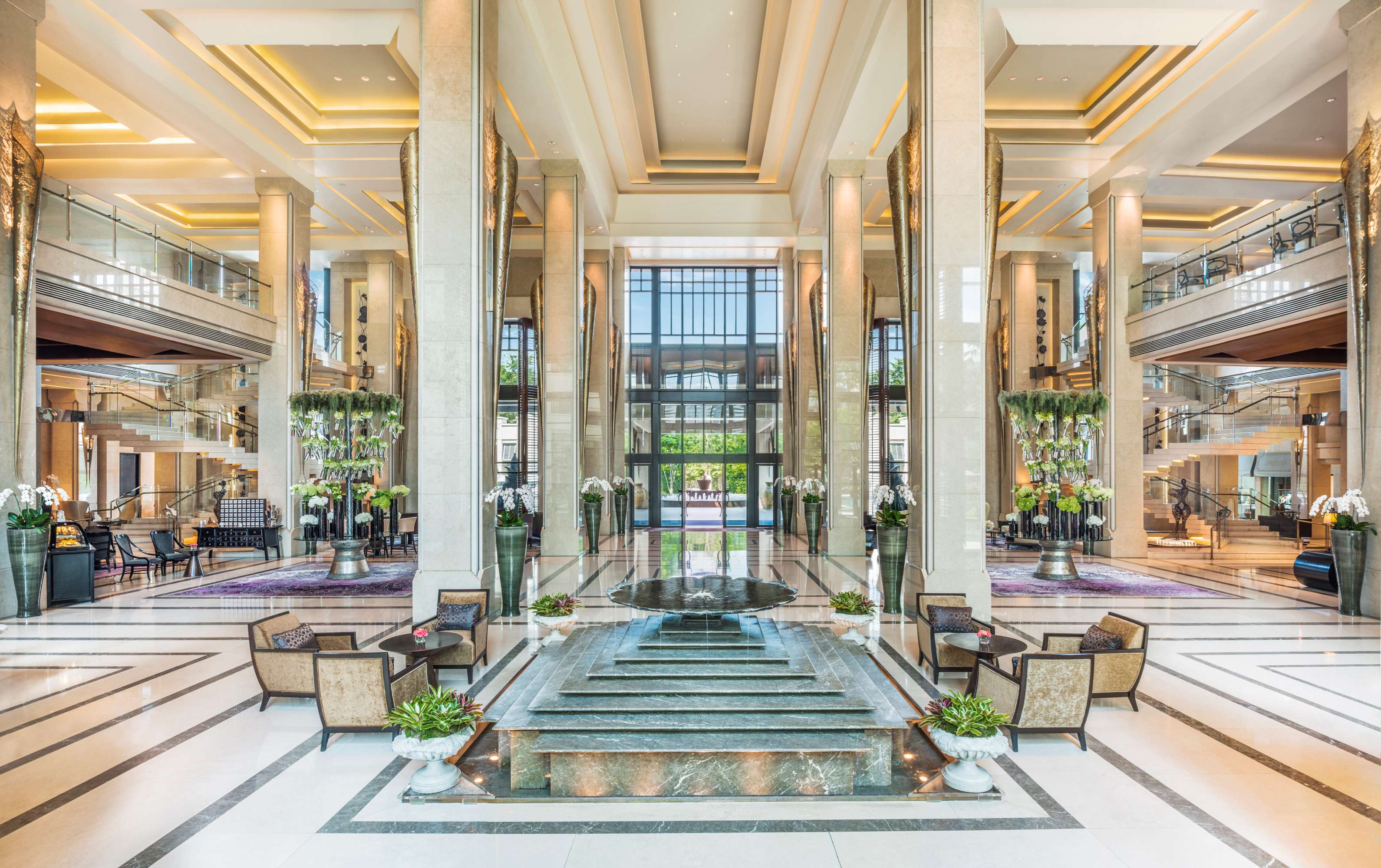 5 Star Luxury Hotel In Bangkok Thailand Siam Kempinski Hotel Bangkok